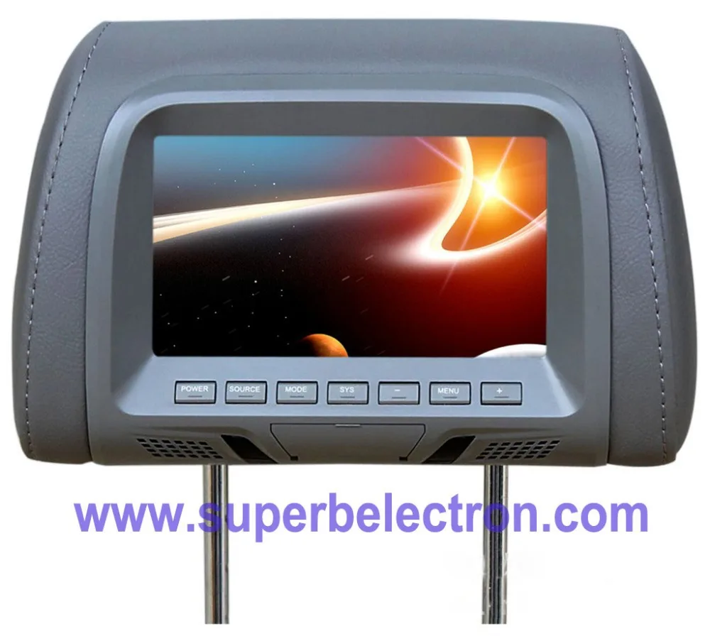universal 7" inch car headrest monitor/LCD monitor for car ,Two video input ,Multi-language menu,chevrolet cruze
universal 7" inch car headrest monitor/LCD monitor for car ,Two video input ,Multi-language menu,chevrolet cruze