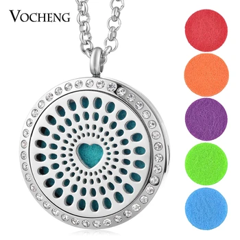 10pcs/lot 316L Stainless Steel Perfume Diffuser Locket Necklace Heart with Crystal Pendant Magnetic with free Felt Pad VA-479*10
10pcs/lot 316L Stainless Steel Perfume Diffuser Locket Necklace Heart with Crystal Pendant Magnetic with free Felt Pad VA-479*10
