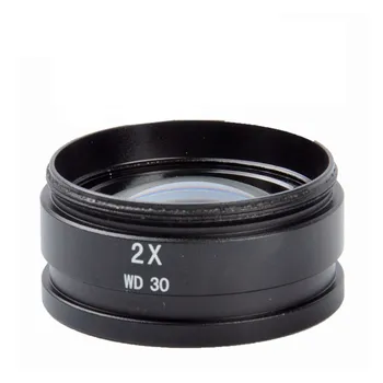 AIBOULLY Stereo microscope 2X objective lens Large field of view and high depth of field objective Aperture 48mmX0.75 thread
AIBOULLY Stereo microscope 2X objective lens Large field of view and high depth of field objective Aperture 48mmX0.75 thread