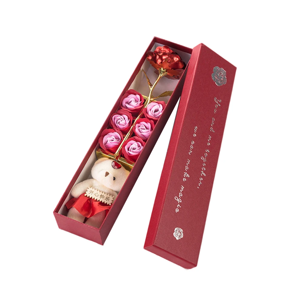 1pc Romantic Valentine's Day Creative Gifts Bear Rose Flower Soap Cartoon Bouquet Party Wedding Decoration Doll Romantic
1pc Romantic Valentine's Day Creative Gifts Bear Rose Flower Soap Cartoon Bouquet Party Wedding Decoration Doll Romantic