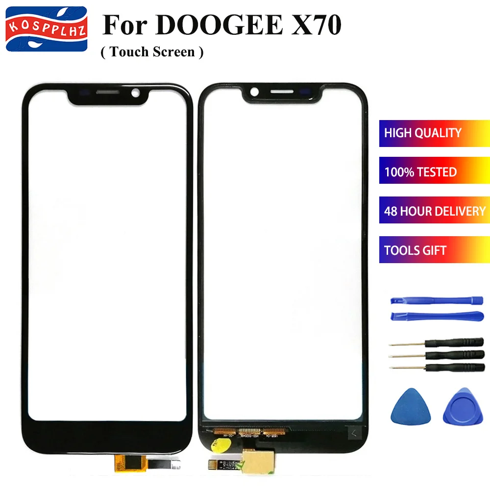 5.5" Mobile Phone Touch Screen For DOOGEE X70 Touch Screen Glass Digitizer Front Glass Perfect Parts x 70 + 3M Stickers Tools
5.5" Mobile Phone Touch Screen For DOOGEE X70 Touch Screen Glass Digitizer Front Glass Perfect Parts x 70 + 3M Stickers Tools
