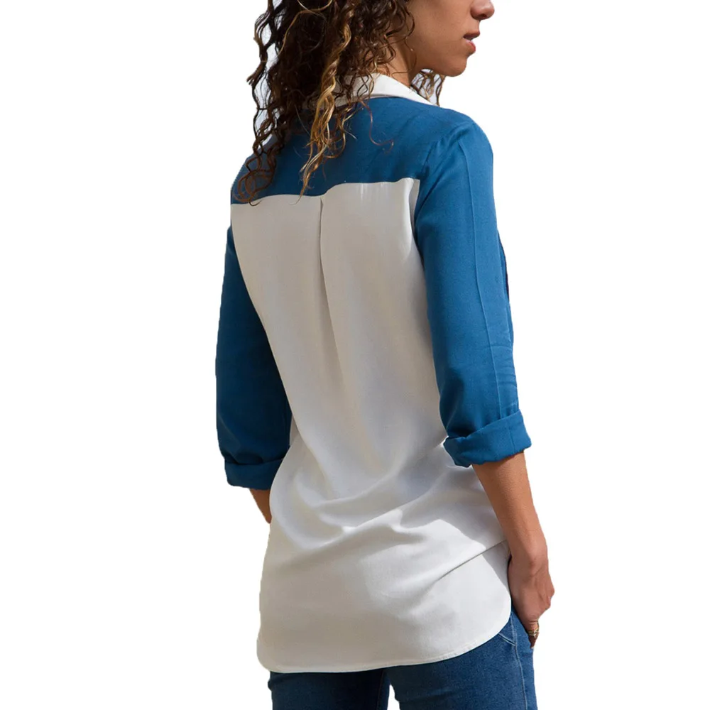 White-Blue-Color-Block-Long-Sleeve-Button-Down-Shirt-LC251153-1-2