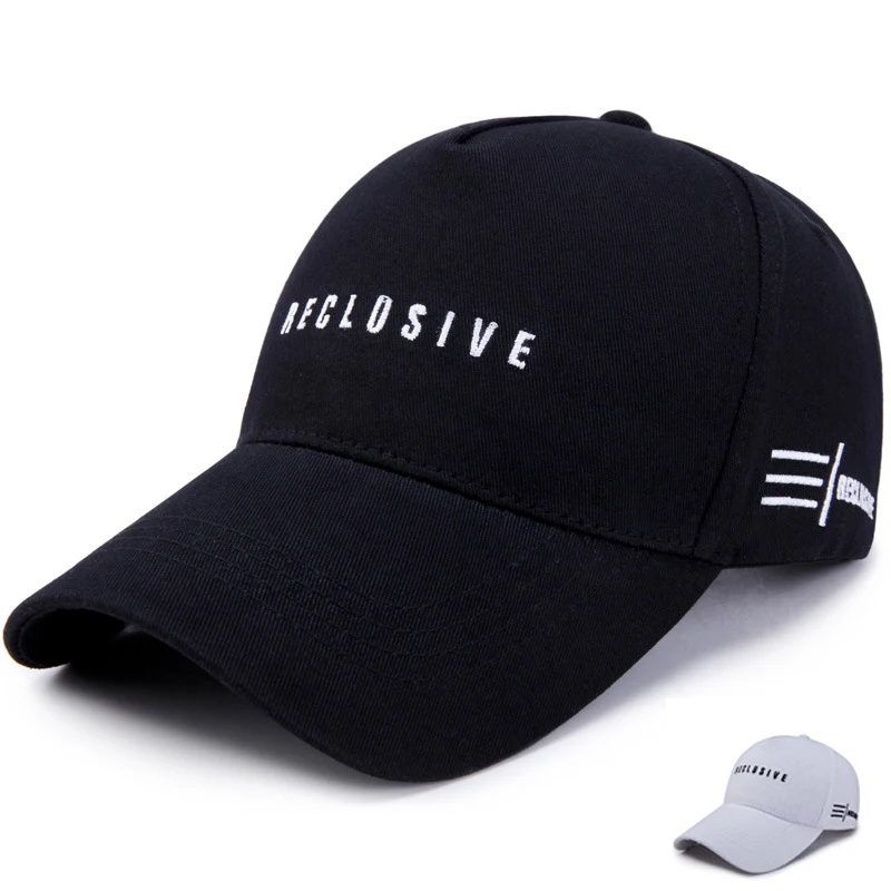 Baseball cap Tide man cotton material male female Hat fashion Sun hat leisure sports Travel sun-proof Peaked cap black white
Baseball cap Tide man cotton material male female Hat fashion Sun hat leisure sports Travel sun-proof Peaked cap black white