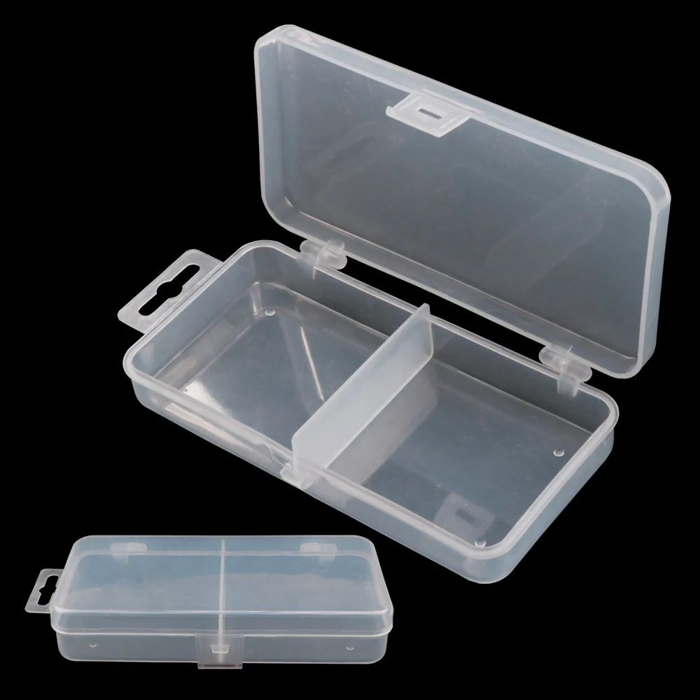 2 Grids Fishing Tackle Boxes Fixable Small Fishing Box Plastic Storage Box Case Holder Fish Lure Bait Hooks Tackle Accessories
2 Grids Fishing Tackle Boxes Fixable Small Fishing Box Plastic Storage Box Case Holder Fish Lure Bait Hooks Tackle Accessories