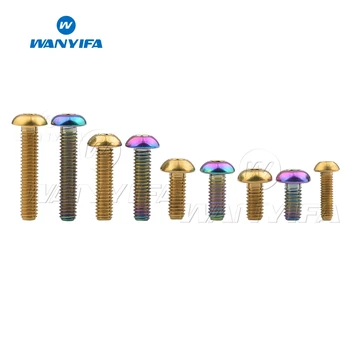 Wanyifa Titanium Bolt M4x6 8 10 12 15 20mm Button Allen Key Umbrella Head Screw for Bicycle
Wanyifa Titanium Bolt M4x6 8 10 12 15 20mm Button Allen Key Umbrella Head Screw for Bicycle