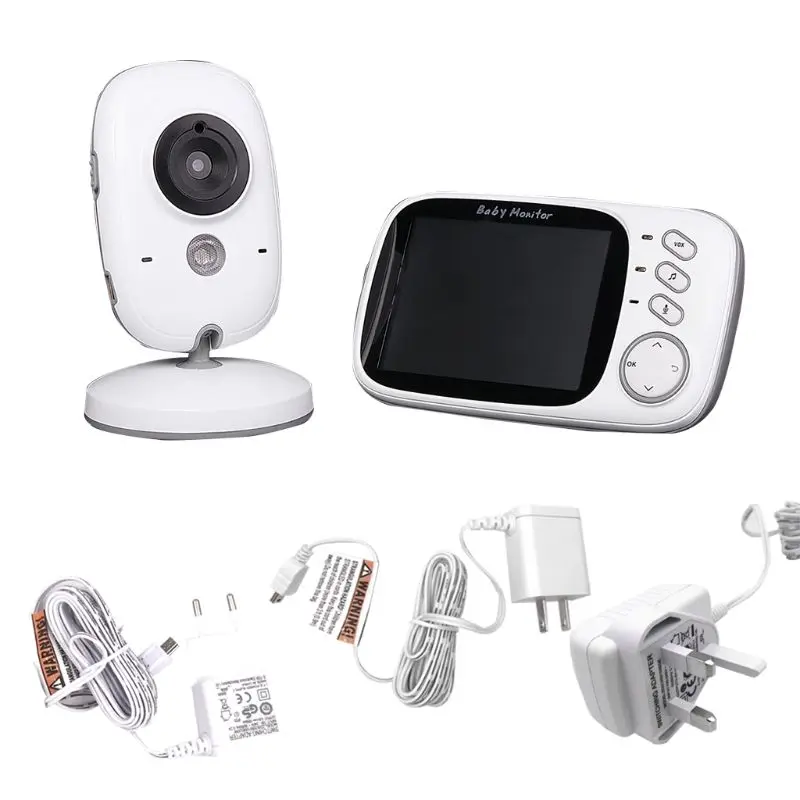 1 Set Baby Video Monitor Camera Wireless Receiver Two-way Intercom Surveillance Music Player 3.2" LCD Screen Night Vision
1 Set Baby Video Monitor Camera Wireless Receiver Two-way Intercom Surveillance Music Player 3.2" LCD Screen Night Vision
