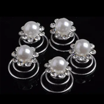 60pcs Crystal Pearl Flower Twists Spins Hair Pin Silver Color Bridal Hairpins Wedding Jewelry Hair Ornaments Wholesale Free
60pcs Crystal Pearl Flower Twists Spins Hair Pin Silver Color Bridal Hairpins Wedding Jewelry Hair Ornaments Wholesale Free