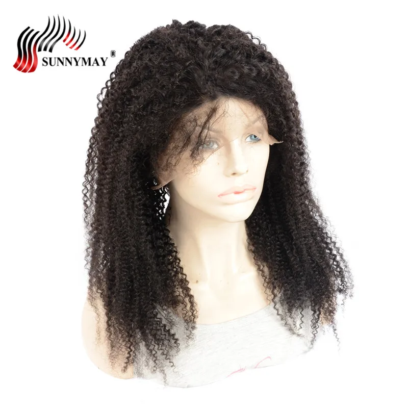 Sunnymay Afro Kinky Curly Full Lace Human Hair Wigs Pre Plucked Brazilian Virgin Hair Full Lace Wig With Baby Hair
Sunnymay Afro Kinky Curly Full Lace Human Hair Wigs Pre Plucked Brazilian Virgin Hair Full Lace Wig With Baby Hair