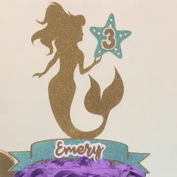personalize glitter mermaid Christening Baptism centerpiece pick under the sea birthday party cake toppers baby shower toppers
personalize glitter mermaid Christening Baptism centerpiece pick under the sea birthday party cake toppers baby shower toppers
