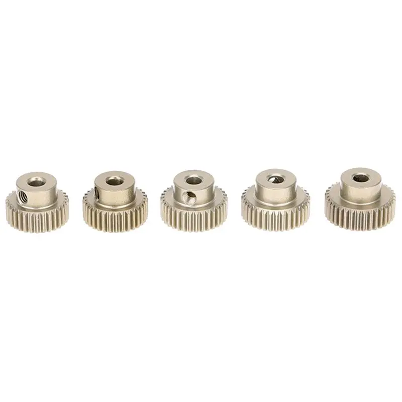 5pcs 64DP 3.175mm 31T 32T 33T 34T 35T Pinion Motor Gear Set for 1/10 RC Car Brushed Brushless Motor
5pcs 64DP 3.175mm 31T 32T 33T 34T 35T Pinion Motor Gear Set for 1/10 RC Car Brushed Brushless Motor