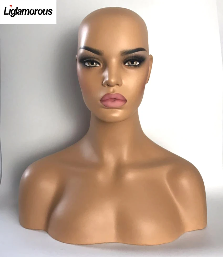 New 1PC Female Realistic Mannequin Head Fiberglass Jewelry And Hat Display Glasses Mold Stand Torson Wig No.14
New 1PC Female Realistic Mannequin Head Fiberglass Jewelry And Hat Display Glasses Mold Stand Torson Wig No.14