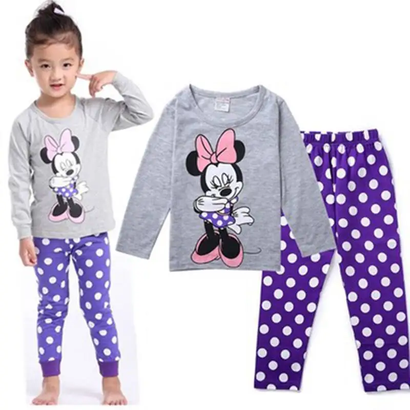 2019 New Kids girls long sleeve striped shirt and pants Point Girl Pajamas Kids Sleepwear Set Loungewear girl Sleepwear
2019 New Kids girls long sleeve striped shirt and pants Point Girl Pajamas Kids Sleepwear Set Loungewear girl Sleepwear