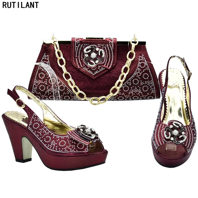 Sales In Women Matching Shoes and Bag Set Party High Quality African Wedding Shoes Italian Shoes with Matching Bags for Women
Sales In Women Matching Shoes and Bag Set Party High Quality African Wedding Shoes Italian Shoes with Matching Bags for Women