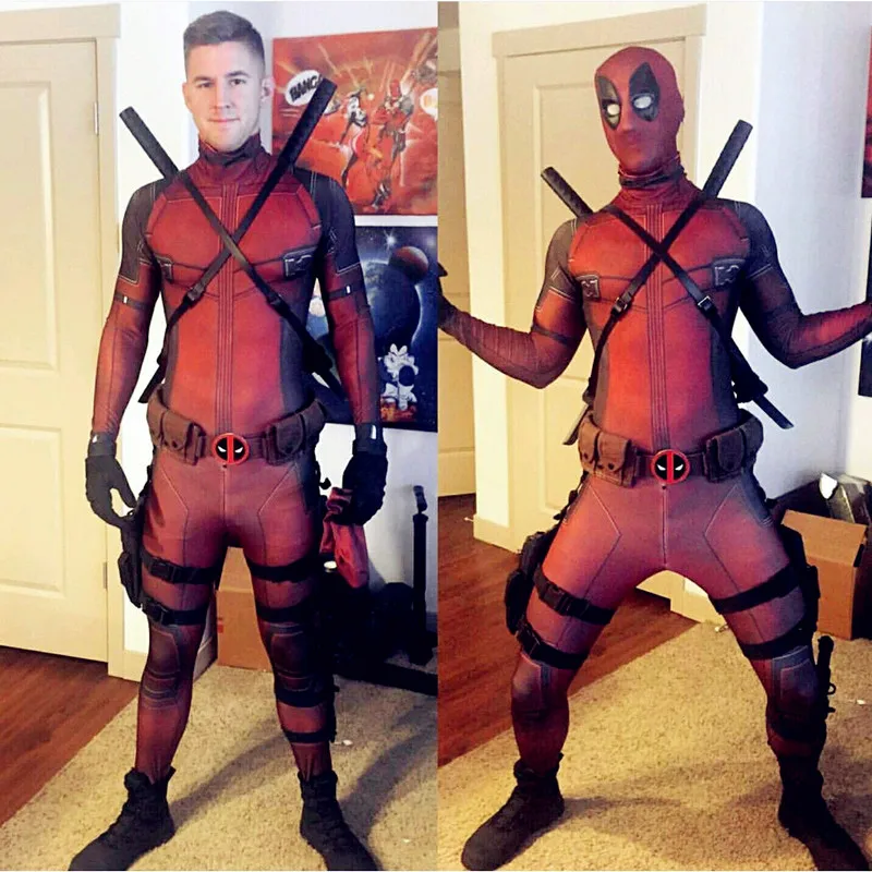 4 in 1 Deadpool movie Costume accessories Mask Hood/Clothing/Backpack/Belt X-Men Halloween Cosplay costume kids adults man women
4 in 1 Deadpool movie Costume accessories Mask Hood/Clothing/Backpack/Belt X-Men Halloween Cosplay costume kids adults man women
