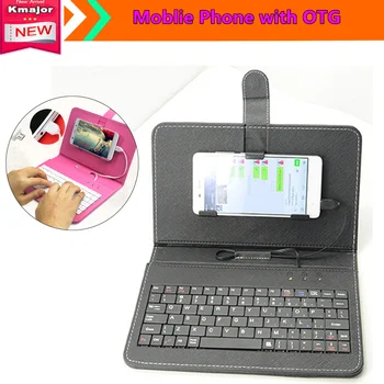 PU Leather for Android Mobile Phone USB Keyboard Stand Cover Mobile Phone Cover Wired Keyboard with OTG
PU Leather for Android Mobile Phone USB Keyboard Stand Cover Mobile Phone Cover Wired Keyboard with OTG