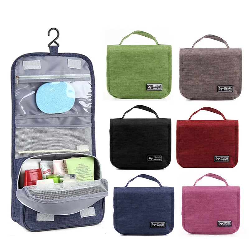 New Fashion Organizer Women Portable Travel Makeup Bag Oxford Cosmetic Bag Men Toilet Hanging Storage Bag Travel Make Up Kit
New Fashion Organizer Women Portable Travel Makeup Bag Oxford Cosmetic Bag Men Toilet Hanging Storage Bag Travel Make Up Kit