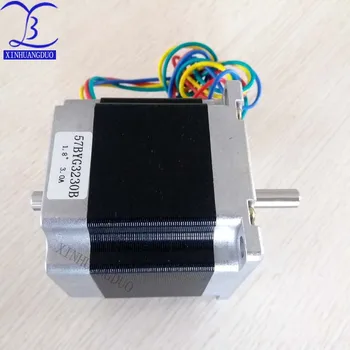 double shaft stepping motor 56mm CNC Stepper motor Dual Shaft 57x56 NEMA 23 stepper motor 3A 1.26N.m 180Oz-in For CNC machi
double shaft stepping motor 56mm CNC Stepper motor Dual Shaft 57x56 NEMA 23 stepper motor 3A 1.26N.m 180Oz-in For CNC machi