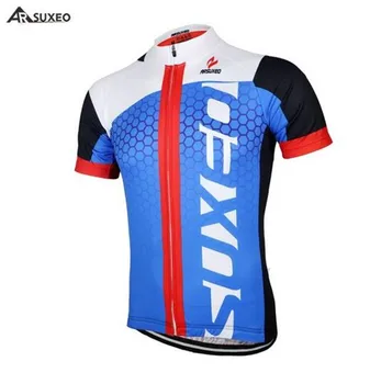 ARSUXEO Summer Mens Cycling Jersey Mountain Bike Bicycle Short Sleeves Jersey Clothing MTB Jersey Quick Dry Shirts 
ARSUXEO Summer Mens Cycling Jersey Mountain Bike Bicycle Short Sleeves Jersey Clothing MTB Jersey Quick Dry Shirts