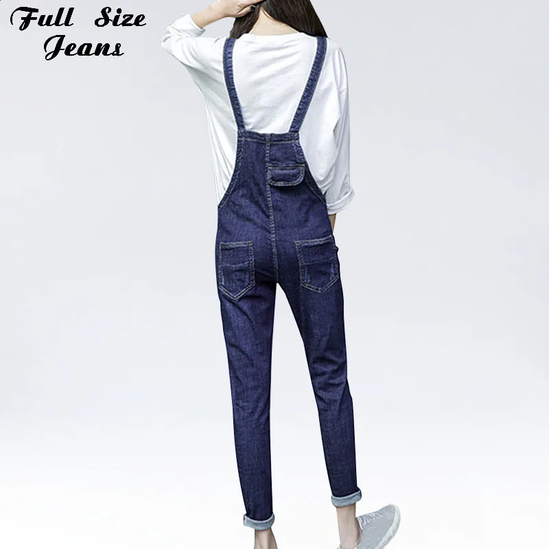 Plus Size Ripped Skinny Jeans Jumpsuit 4XL 7XL Female Denim Overalls Spring Autumn Casual Large Size Rips Hole Denim Pants
Plus Size Ripped Skinny Jeans Jumpsuit 4XL 7XL Female Denim Overalls Spring Autumn Casual Large Size Rips Hole Denim Pants