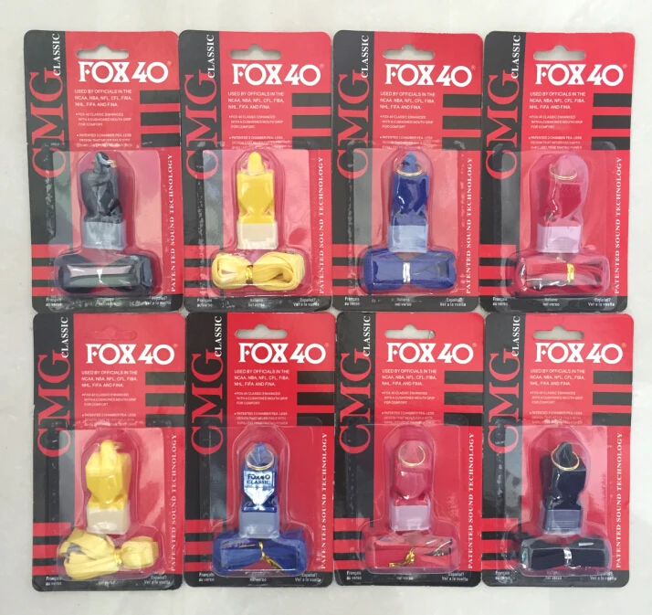 EDC fox40 Whistle Plastic FOX 40 Soccer Football Basketball Hockey Baseball Sports Classic Referee Whistle Survival Outdoor
EDC fox40 Whistle Plastic FOX 40 Soccer Football Basketball Hockey Baseball Sports Classic Referee Whistle Survival Outdoor