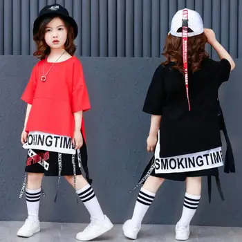 2019 Hip Hop Jazz Dance Costume Girls Boy Short Sleeve Shorts Kids Jazz Costumes Street Dancing Clothing Loose Stage Show Wear
2019 Hip Hop Jazz Dance Costume Girls Boy Short Sleeve Shorts Kids Jazz Costumes Street Dancing Clothing Loose Stage Show Wear