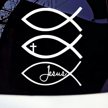 HotMeiNi Car Sticker Jdm styling Window Bumper Vinyl Truck Body Decal Waterproof Jesus Fish God Christian Cross 10*14cm
HotMeiNi Car Sticker Jdm styling Window Bumper Vinyl Truck Body Decal Waterproof Jesus Fish God Christian Cross 10*14cm