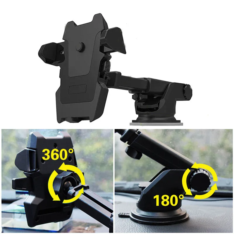 Shapeable Car Mobile Phone Holders & Stands Car Bracket Phone Holder with Auto Lock and Silicone Sucker Car Holder
Shapeable Car Mobile Phone Holders & Stands Car Bracket Phone Holder with Auto Lock and Silicone Sucker Car Holder