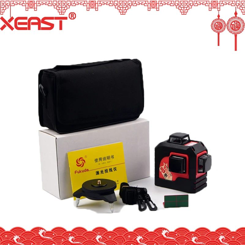 Fukuda MW-93T 3D 12Lines Red rotary laser level meters professional laser wall levels cheap low price
Fukuda MW-93T 3D 12Lines Red rotary laser level meters professional laser wall levels cheap low price