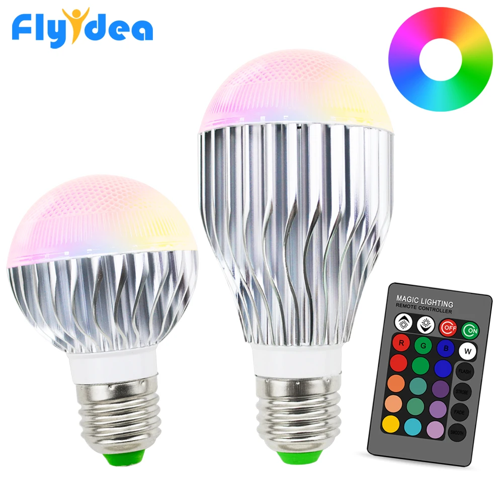 24key IR Remote Control holiday Dimmable Stage Light LED Night Light Lamp E27 16 Color Magic 110V 220V
24key IR Remote Control holiday Dimmable Stage Light LED Night Light Lamp E27 16 Color Magic 110V 220V