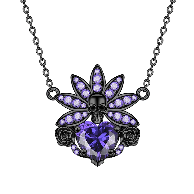 Gothic Skull Heart Crystal Zircon Chokers skull Necklaces for Women's Wedding Jewelry Dropshipping
Gothic Skull Heart Crystal Zircon Chokers skull Necklaces for Women's Wedding Jewelry Dropshipping