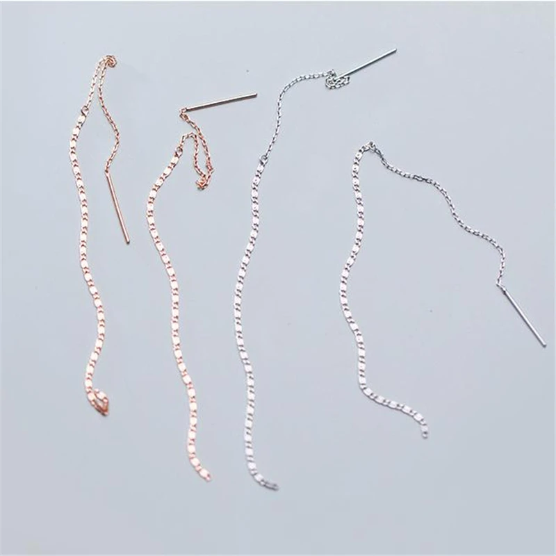 100% Silver 925/Rose Gold Korean Style Simple Long Ears Personality Dangle Earrings Fashion Jewelry Women's E9587
100% Silver 925/Rose Gold Korean Style Simple Long Ears Personality Dangle Earrings Fashion Jewelry Women's E9587