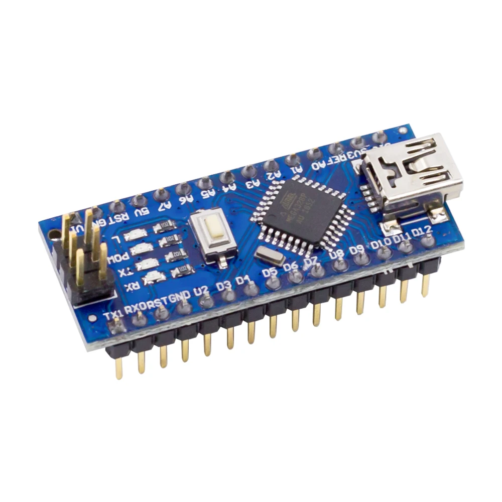 Nano Board CH340/ATmega328P Without USB Cable, Compatible with Arduino Nano V3.0 ( Without Cable)
Nano Board CH340/ATmega328P Without USB Cable, Compatible with Arduino Nano V3.0 ( Without Cable)