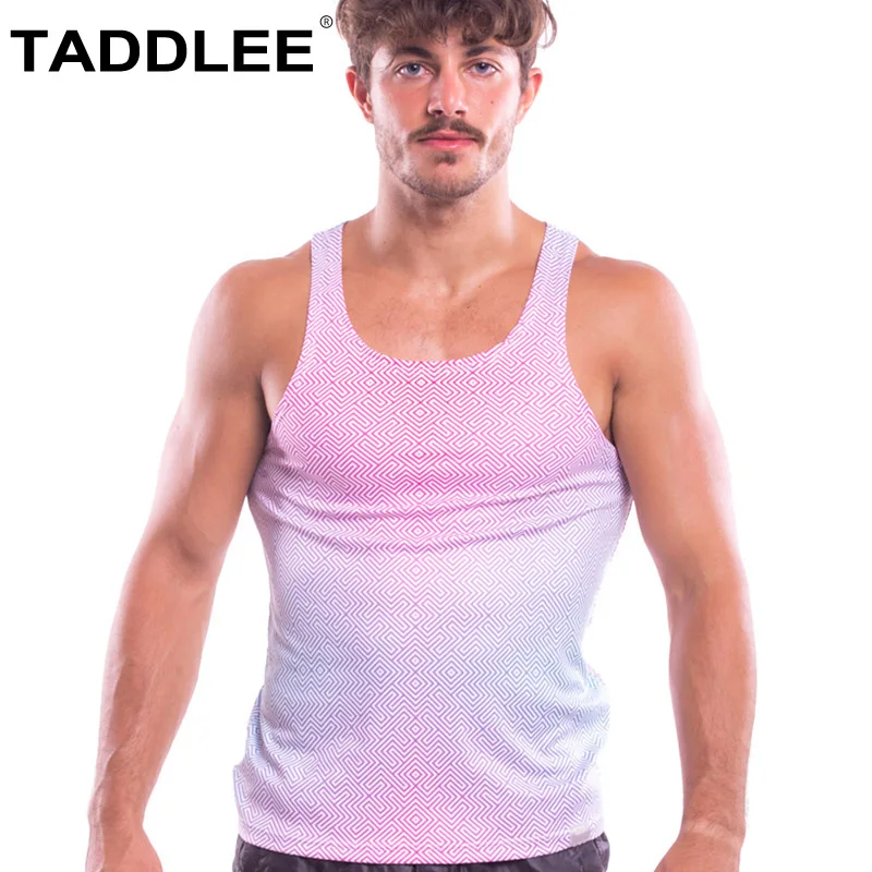 

Taddlee Brand New Men's Tank Top Shirts Tees Undershirts Sleeveless Singlets Stringers Vest Fitness Gym Muscle Basketball Run