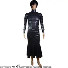 Black Sexy Latex Dress With Puff Sleeves Lacking At Back Open Rubber Bodycon Playsuit Plus Size LYQ-0069
Black Sexy Latex Dress With Puff Sleeves Lacking At Back Open Rubber Bodycon Playsuit Plus Size LYQ-0069