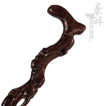The old chicken wing wood cane cane cane wooden carving rosewood wood cane quality of Ganoderma lucidum cane cane
The old chicken wing wood cane cane cane wooden carving rosewood wood cane quality of Ganoderma lucidum cane cane