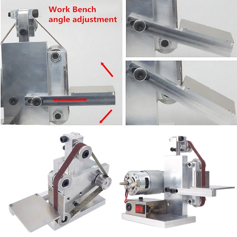 DIY Mini Belt Sander Cutter Apex Edge Sharpener Polishing/Grinding Machine Tool MDJ998
DIY Mini Belt Sander Cutter Apex Edge Sharpener Polishing/Grinding Machine Tool MDJ998