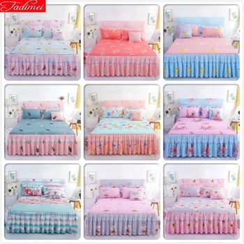 Sheet + 2pcs Pillowcase Bedding Set Kids Adult Bedspreads Bed Skirt Double Lace Single Twin Queen King Size 120x200 150x200 Beds
Sheet + 2pcs Pillowcase Bedding Set Kids Adult Bedspreads Bed Skirt Double Lace Single Twin Queen King Size 120x200 150x200 Beds