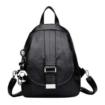 Women Leather Backpack Female Fashion Bag Ladies Softback Character Embossing Backpacks for Teenage Girls Zipper Daypack
Women Leather Backpack Female Fashion Bag Ladies Softback Character Embossing Backpacks for Teenage Girls Zipper Daypack