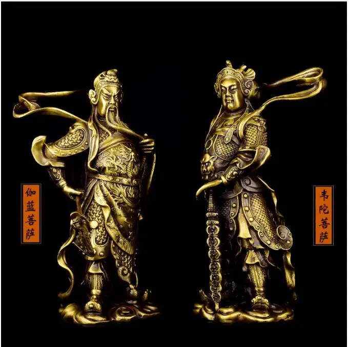 TOP GOOD A pair CAI SHEN -Bring in wealth GOOD LUCK HOME office TOP Money Drawing Mascot # Mammon FENG SHUI Brass statue
TOP GOOD A pair CAI SHEN -Bring in wealth GOOD LUCK HOME office TOP Money Drawing Mascot # Mammon FENG SHUI Brass statue