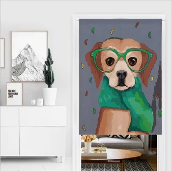 XIAOKENAI 85X120cm 85X90cm Linen Cotton Cartoon Dog Fish Animal Doorway Curtain Tube Curtain Left And Right Biparting Open Decor
XIAOKENAI 85X120cm 85X90cm Linen Cotton Cartoon Dog Fish Animal Doorway Curtain Tube Curtain Left And Right Biparting Open Decor