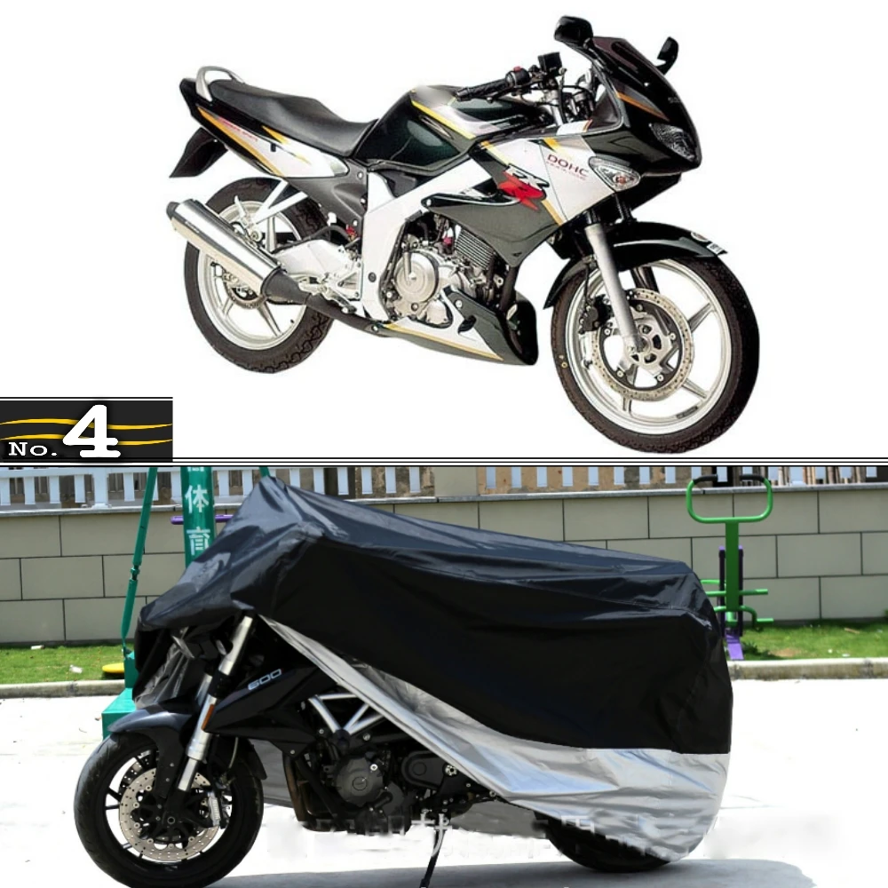 Мотоциклетный чехол для Suzuki FXR150, водонепроницаемый, от УФ Солнца, пыли/чехол для защиты от дождя из полиэфирной тафты
Мотоциклетный чехол для Suzuki FXR150, водонепроницаемый, от УФ Солнца, пыли/чехол для защиты от дождя из полиэфирной тафты