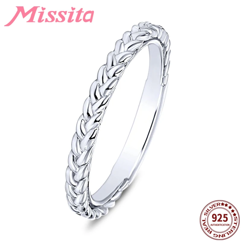 MISSITA 925 Sterling Silver Vintage Simple Pattern Rings For Women Wedding Brand Fashion Jewelry Girls Gift anillos mujer
MISSITA 925 Sterling Silver Vintage Simple Pattern Rings For Women Wedding Brand Fashion Jewelry Girls Gift anillos mujer