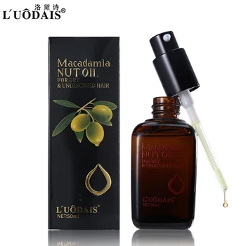 L’UODAIS 50ml Hair Care Mask 100% Pure Moroccan Argan Oil Scalp Treatment Macadamia