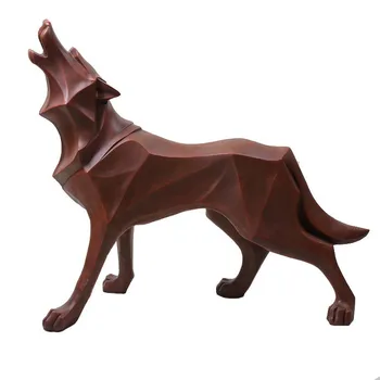 The New Nordic Wolf Dog Decorative Statue Abstract Totem Geometric Resin Crafts Gift Animal Sculpture Home Decoration Accessorie
The New Nordic Wolf Dog Decorative Statue Abstract Totem Geometric Resin Crafts Gift Animal Sculpture Home Decoration Accessorie