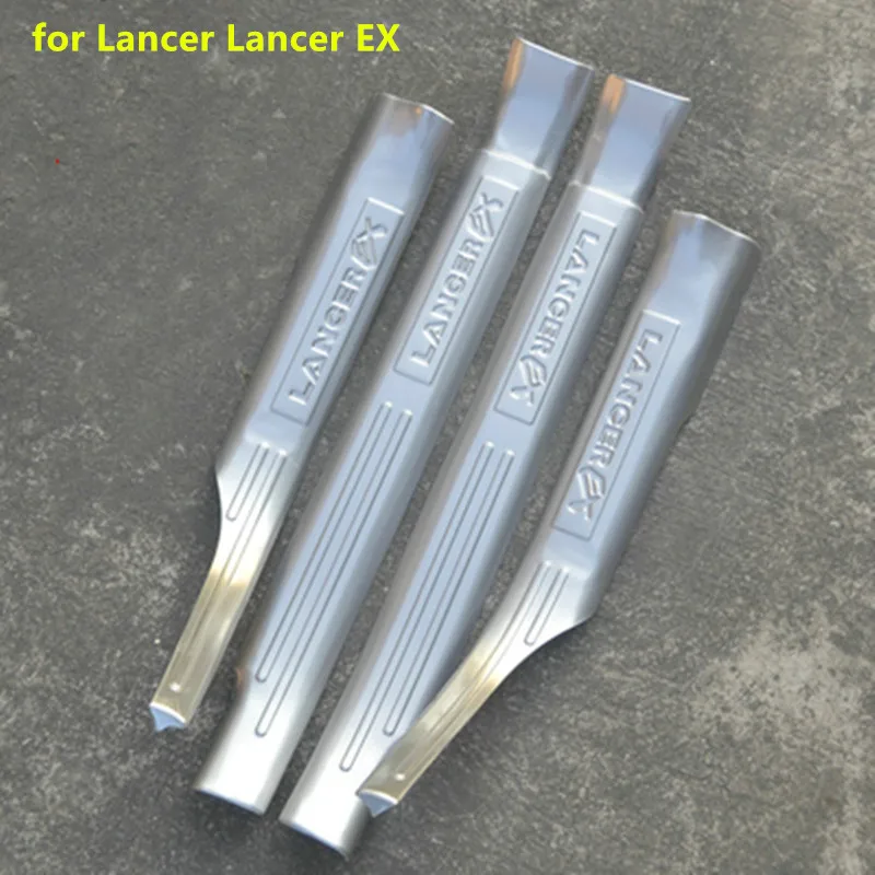 Internal Stainless Steel Scuff Plate/Door Sill Door Sill scuff plate door for Mitsubishi Lancer Lancer EX 2010-2018 Car styling
Internal Stainless Steel Scuff Plate/Door Sill Door Sill scuff plate door for Mitsubishi Lancer Lancer EX 2010-2018 Car styling
