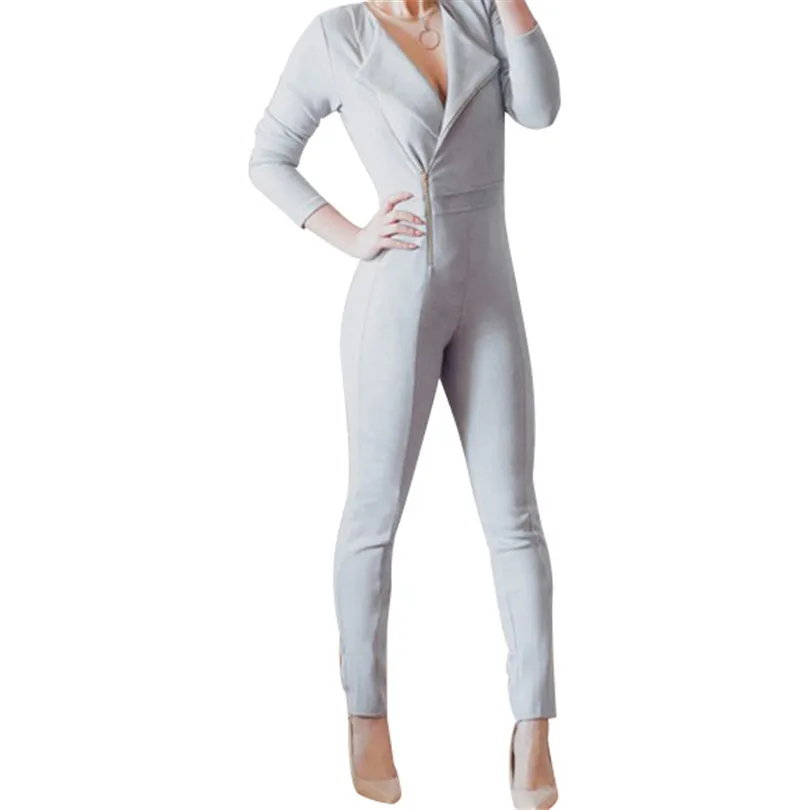 MVGIRLRU fashion Women's Suede Jumpsuits Spring Autumn Romper Long Sleeve Bodysuit Elegant Full Length Zip Jumpsuit
MVGIRLRU fashion Women's Suede Jumpsuits Spring Autumn Romper Long Sleeve Bodysuit Elegant Full Length Zip Jumpsuit