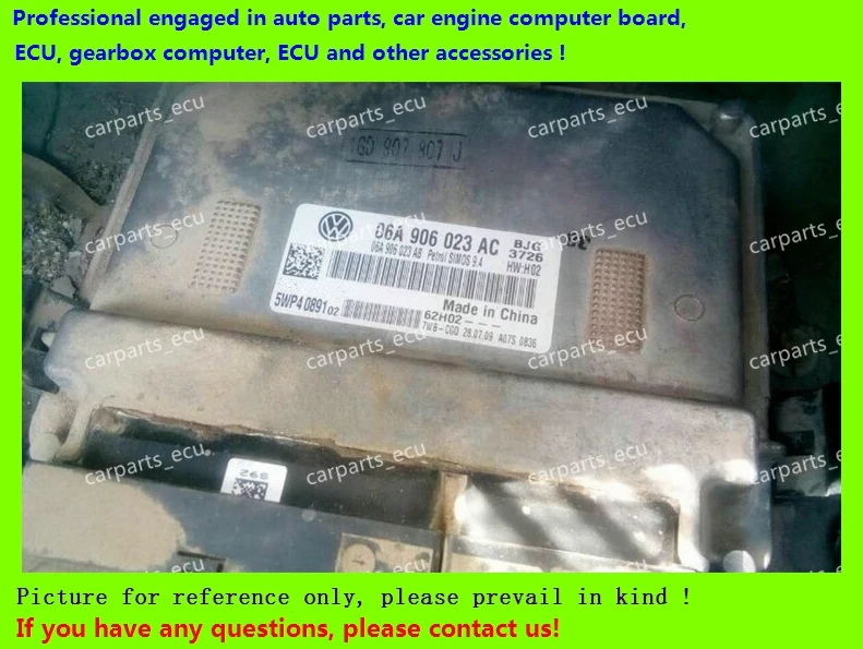For car engine computer board/VW ECU/Electronic Control Unit/Jetta06A906023AC/06A 906 023 AC/Skoda06G906032R 0261201587
For car engine computer board/VW ECU/Electronic Control Unit/Jetta06A906023AC/06A 906 023 AC/Skoda06G906032R 0261201587