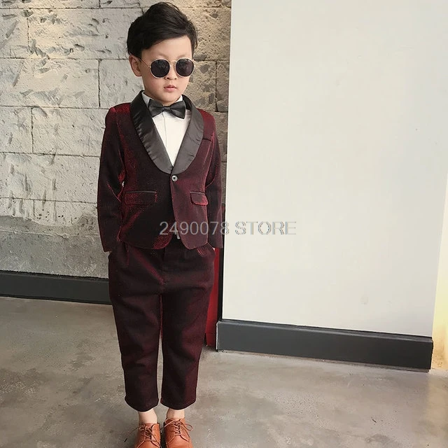 Flower Boys Tuxedo Wedding Suit Girls stage Speech contest Host Piano Performance Party Costume Kids Blazer Jakcet Pants
Flower Boys Tuxedo Wedding Suit Girls stage Speech contest Host Piano Performance Party Costume Kids Blazer Jakcet Pants