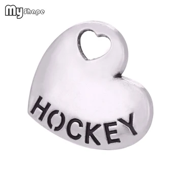 My shape Sporty Hockey Engraved Charms Hollow Heart For Jewelry Making Zinc Alloy DIY Necklace Bracelet Key Chain 10pcs a lot
My shape Sporty Hockey Engraved Charms Hollow Heart For Jewelry Making Zinc Alloy DIY Necklace Bracelet Key Chain 10pcs a lot