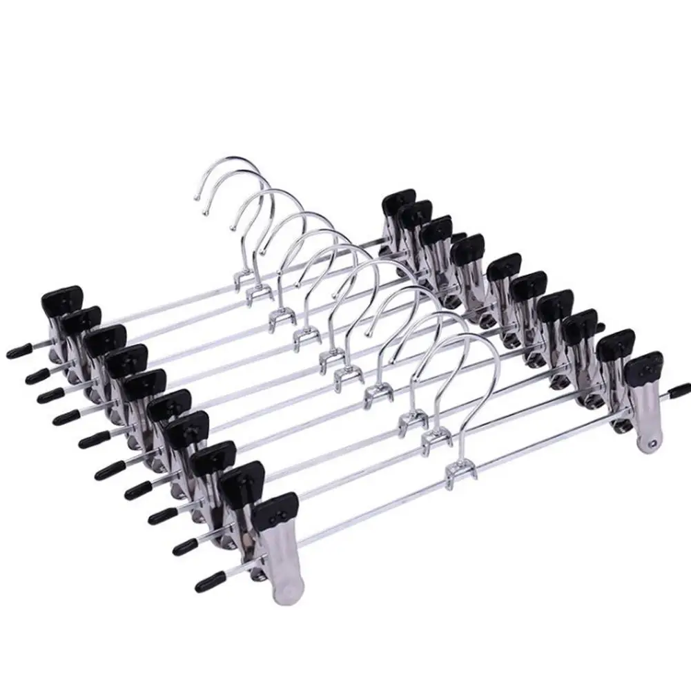 10pcs Stainless Steel Pants Rack Clip Multi-functional Clothes Drying Rack Anti-skid Pants Storage Rack For Household Supplies 
10pcs Stainless Steel Pants Rack Clip Multi-functional Clothes Drying Rack Anti-skid Pants Storage Rack For Household Supplies